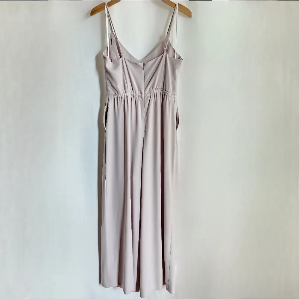 🇨🇦 Aritzia Babaton Light Purple Sleeveless Crepe Jumpsuit - Picture 3 of 14
